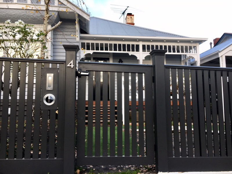 An example of one of our fences Melbourne